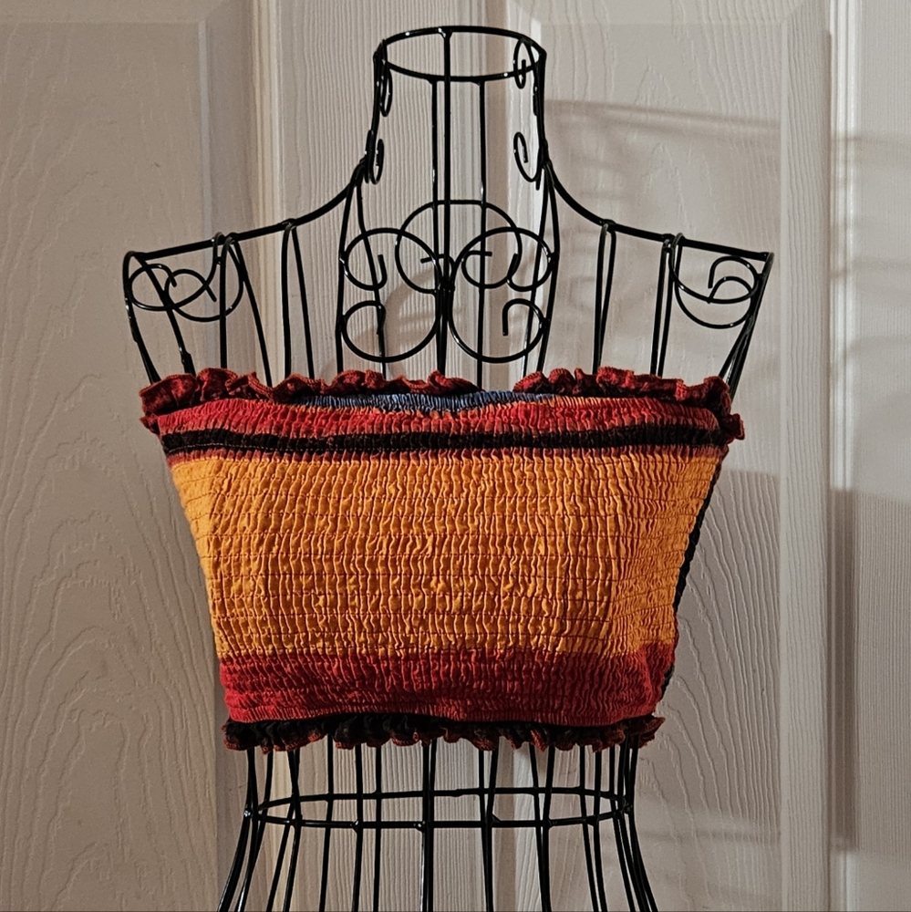 Cider Smocked Bandeau